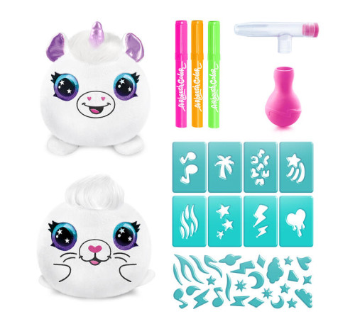 canal toys air023 set creativ "airbrush plush" neon mini mystery