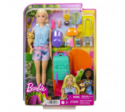 barbie hdf73 set de joc barbie "camping"