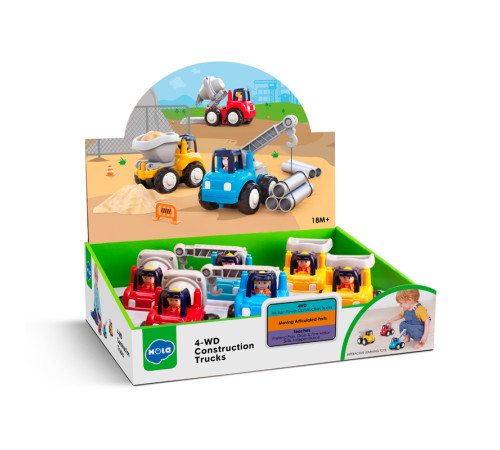 hola toys he7907 Строительная техника (в асс.)