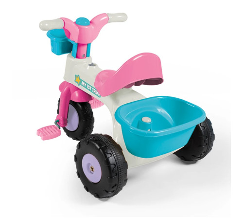 dolu 2574 tricicletă cu pedale (roz)