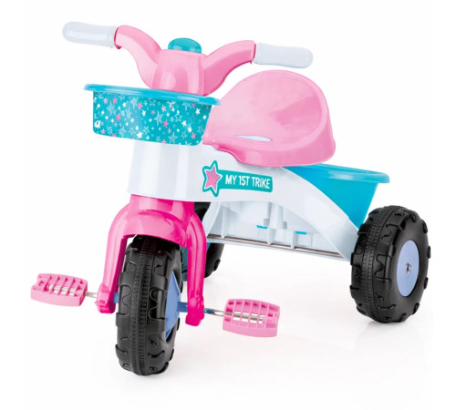 dolu 2574 tricicletă cu pedale (roz)