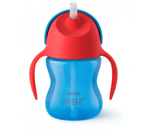 avent scf796/01 Чашка с трубочкой, 200 мл 1 шт. 9 мес. 