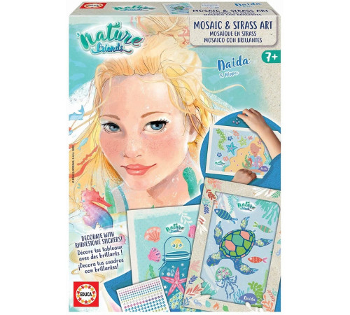Educa 18935 Set de creativitate "Nida - Mozaic și Strasuri"  educa 18935 set de creativitate "nida - mozaic și strasuri"