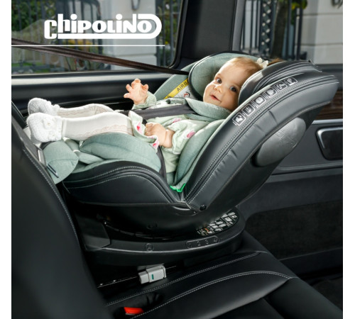 chipolino scaun auto hypnotic i-size isofix 360 &deg;c (40-150 cm.) stkhyp0254bb blackberry