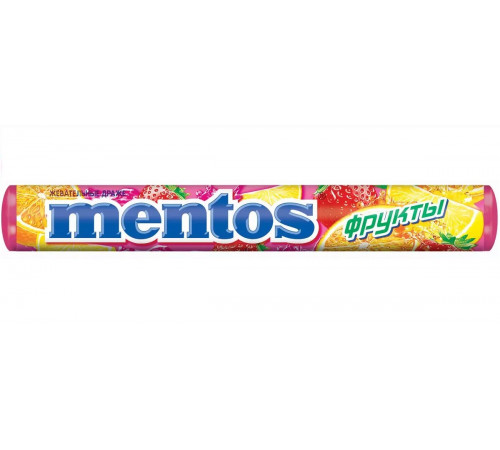 Детское питание в Молдове mentos Драже жевательные "Фрукты" (21 гр.)
