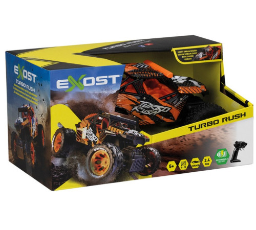 As Kids 7530-20675 Машина на радиоуправлении "Turbo Rush" оранжевый  as kids 7530-20675 Машина на радиоуправлении "turbo rush" оранжевый