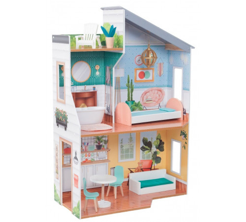 Детский магазин в Кишиневе в Молдове kidkraft 65988-csm Домик для кукол "emily dollhouse"