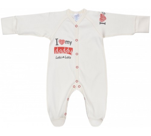  veres 101.81-4.50 salopeta i love my daddy red m.50