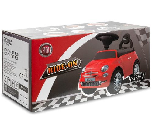 toyz-2552 Машина "fiat 500" розовый