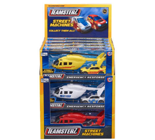  teamsterz 7535-73612 set de joc "transportul de urgenta emergency" În sort.