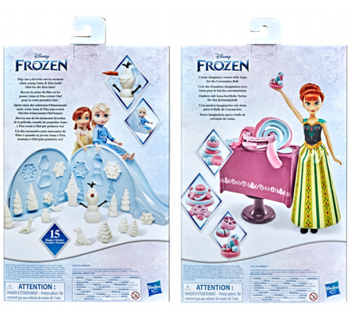 disney princess f3253 set de joc "frozen 2" cu plastilină play-doh (in sort.) 