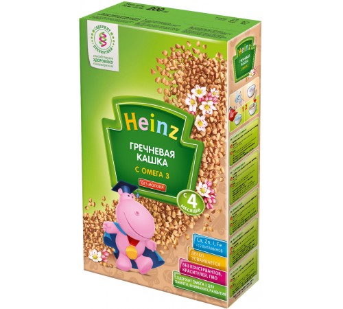 Детское питание в Молдове Heinz Гречневая Каша без молока с Омега 3 (4m+) heinz Гречневая Каша без молока с Омега 3 (4m+)