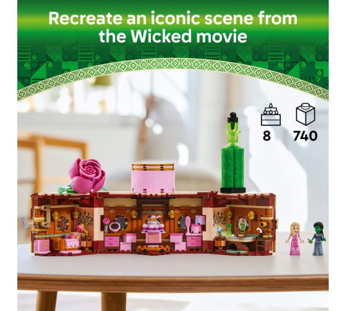 lego wicked 75683 Конструктор "Комната в общежитии Глинды и Эльфабы" (740 дет.)