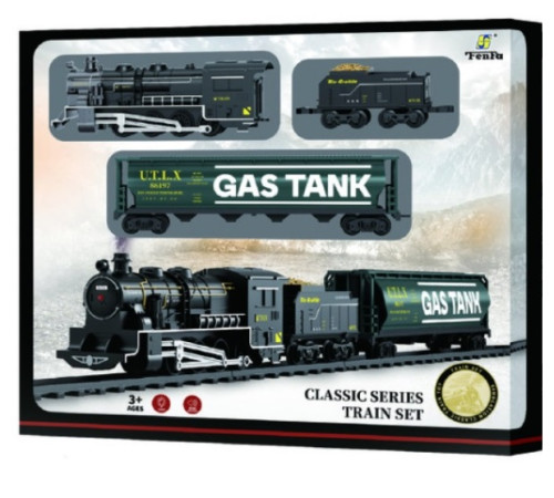  43369 Игровой набор &laquo;Классический поезд "gas tank" с железной дорогой
