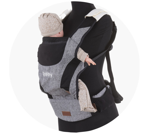 chipolino Рюкзак-переноска bobby kenby0223gy  grey