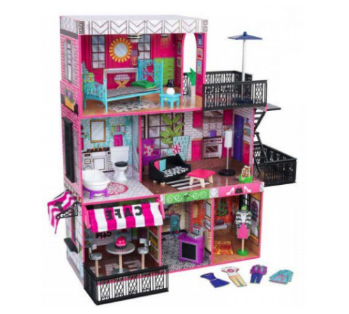  kidkraft 65922 Домик для кукол brooklyn s loft dollhouse