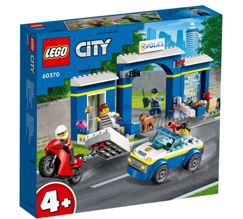 lego city 60370 Конструктор "Полицейский участок" (172 дет.)