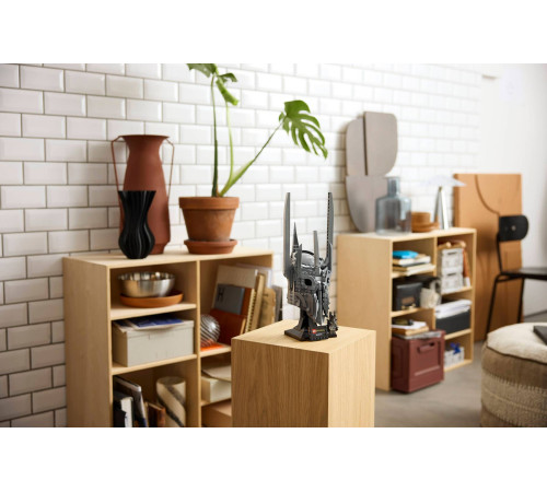 lego icons 11373 constructor "stăp&acirc;nul inelelor: casca lui sauron" (538 el.) 