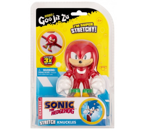 goo jit zu 42646g figurina "sonic - knuckles"