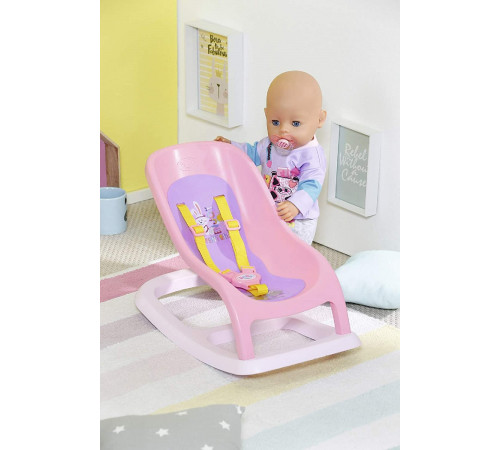 zapf creation 829288 balansoar baby born "bouncing chair"