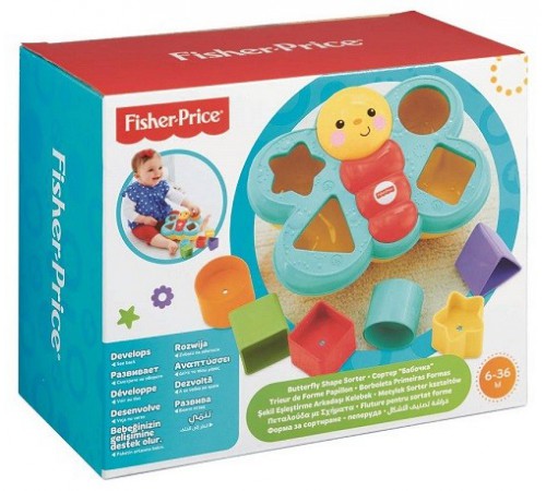 Jucării pentru Copii - Magazin Online de Jucării ieftine in Chisinau Baby-Boom in Moldova fisher-price cdc22  sorter "fluture"