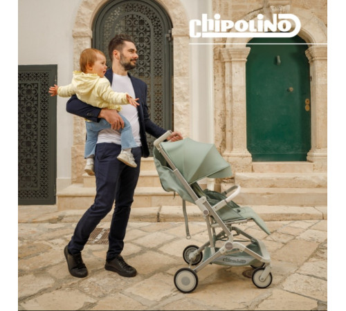chipolino lkpc02502pl  cărucior sport ultra-compact "pocket" (p&acirc;nă la 22 kg.) platinum