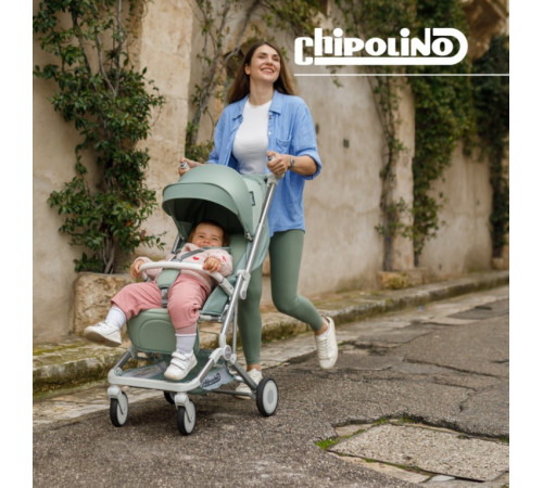 chipolino lkpc02502pl  cărucior sport ultra-compact "pocket" (p&acirc;nă la 22 kg.) platinum