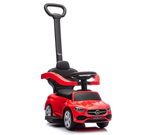  chipolino rocmb02502re mașinuță cu mâner "mercedes benz c-class" rosu