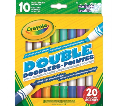 Crayola 58-8311C Двусторонние маркеры (10 шт.) crayola 58-8311c Двусторонние маркеры (10 шт.)