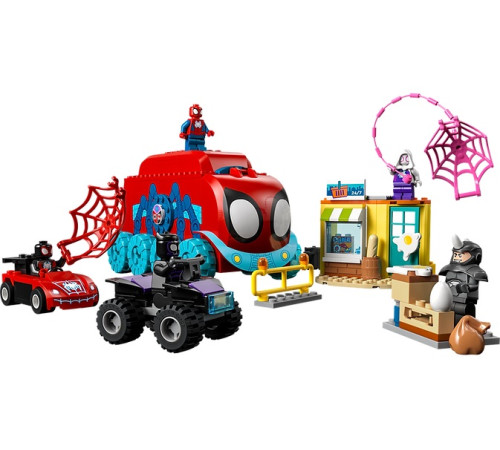lego spiderman 10791 constructor "team spidey's mobile headquarters" (187 el.)