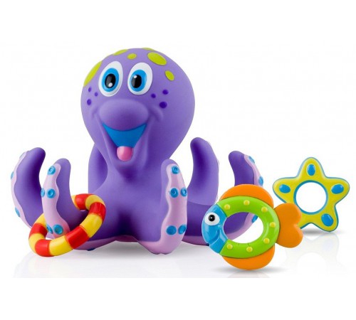 nuby id6144 set pentru baie "octopus"