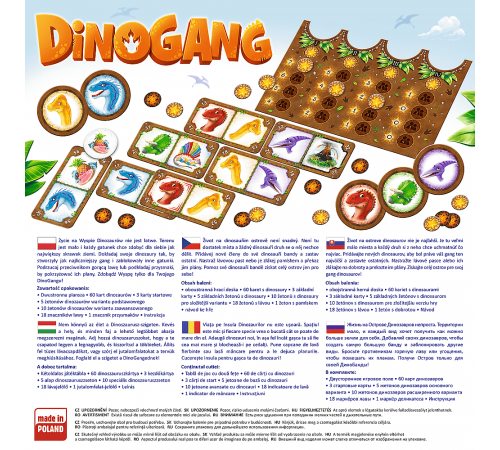 trefl 02080 Настольная игра "dinogang"