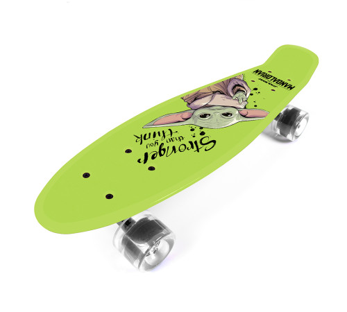 seven 59961 skateboard "grogu"