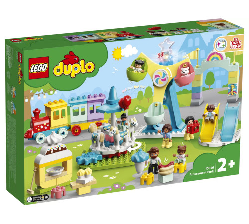 Детский магазин в Кишиневе в Молдове lego duplo 10956 Конструктор "Парк развлечений" (95 дет.)