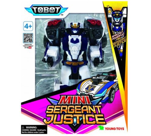 Детский магазин в Кишиневе в Молдове tobot 301099t Робот-трансформер "gd mini sergeant justice" (15 см.)