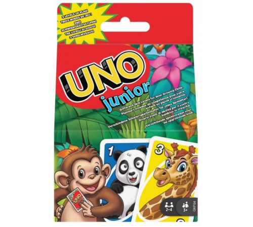 uno gkf04 Настольная игра "uno junior" (обновлённая)