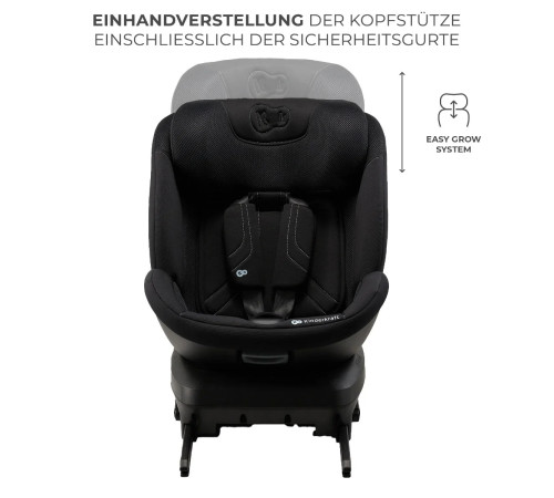 kinderkraft Автокресло xpedition 3 isofix гр. 0+/1/2/3 (0-36 кг.) чёрный