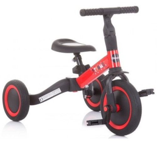  chipolino Трёхколесный велосипед smarty 2-в-1 trksm0201re красный