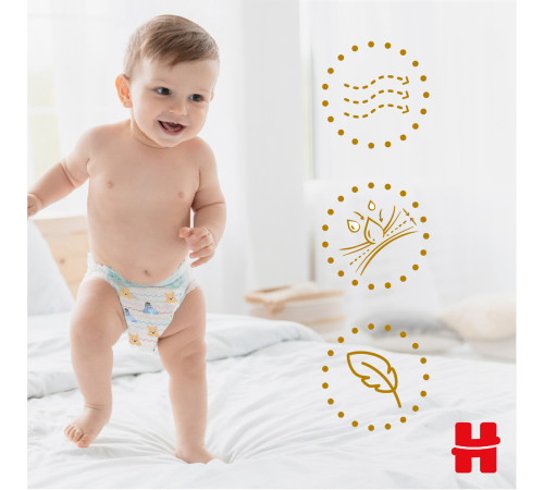 huggies extra care pants chiloței 4 (9-14 kg.) 38 buc.