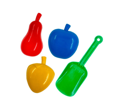 Jucării pentru Copii - Magazin Online de Jucării ieftine in Chisinau Baby-Boom in Moldova colorplast 0824 set pentru nisip "vasilic&acirc; №2" (lopățică și trei formițe)