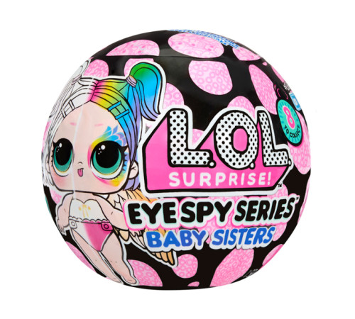  l.o.l. 542605 păpușică bebe l.o.l. surprise! seria eye spy baby sisters