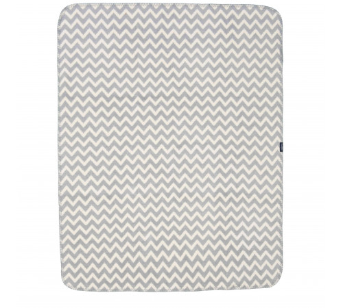 womar zaffiro patura de bumbac (75х100 cm.) zigzag/gri-alb