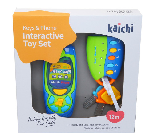  kaichi kaydig025ka123 set de jucării muzicale "chei -telefon"