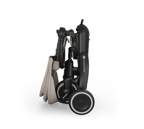 kinderkraft triciclu pliabil jazz 3 (bej)