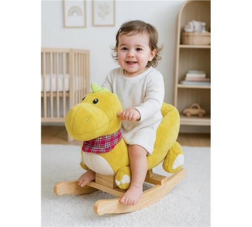 baby mix 56608 balansoar muzical "dinozaur"