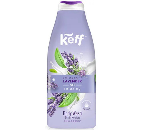  keff Гель-молочко для душа lavender (500 мл) 992560