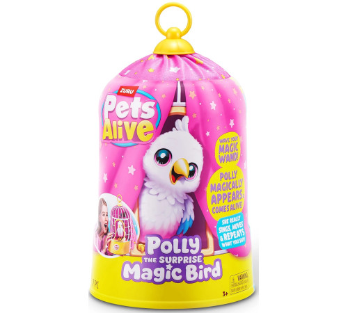 Jucării pentru Copii - Magazin Online de Jucării ieftine in Chisinau Baby-Boom in Moldova zuru pets alive 9561z jucărie interactivă "polly the surprise bird"