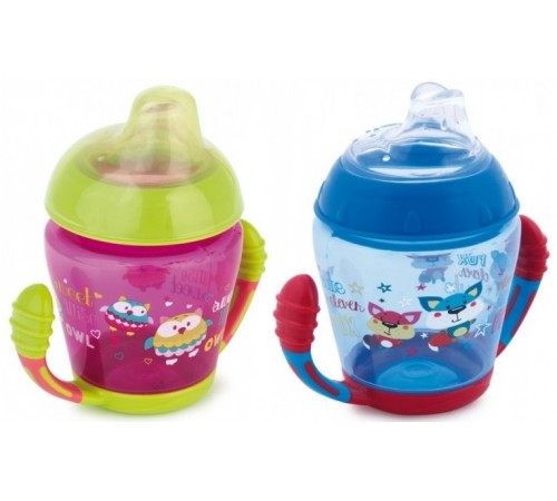 Canpol 56/502 Cana cu sistem anti-varsare "Forest Friends" (230 ml).  canpol 56/502 cana cu sistem anti-varsare "forest friends" (230 ml).