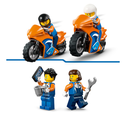 lego city 60491 constructor "transportor de motociclete" (88 el)