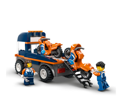 lego city 60491 constructor "transportor de motociclete" (88 el)